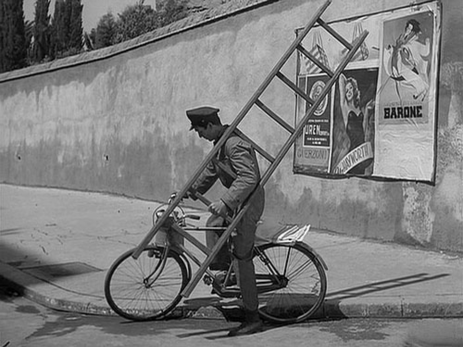 BICI AL CINEMA. Ladri di biciclette 