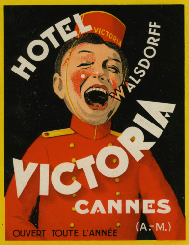 D24 Hotel Walsdorff Victoria. Cannes s.d.