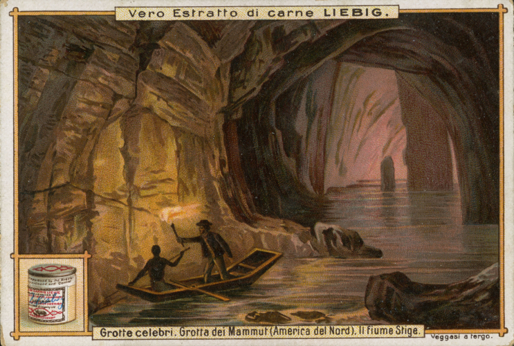 D41 Grotta dei Mammut America del Nord. Il fiume Stige 1900 