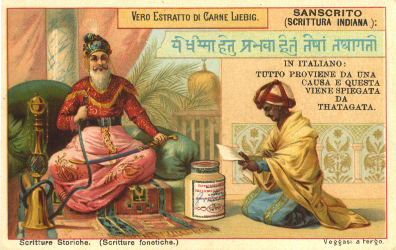 D42 Sanscrito Scrittura indiana 1894