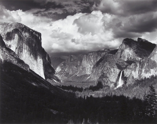 Ansel Adams Yosemite Valley Thunderstorm