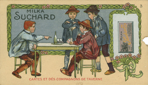 Carte e dadi sono i compagni di taverna 1909