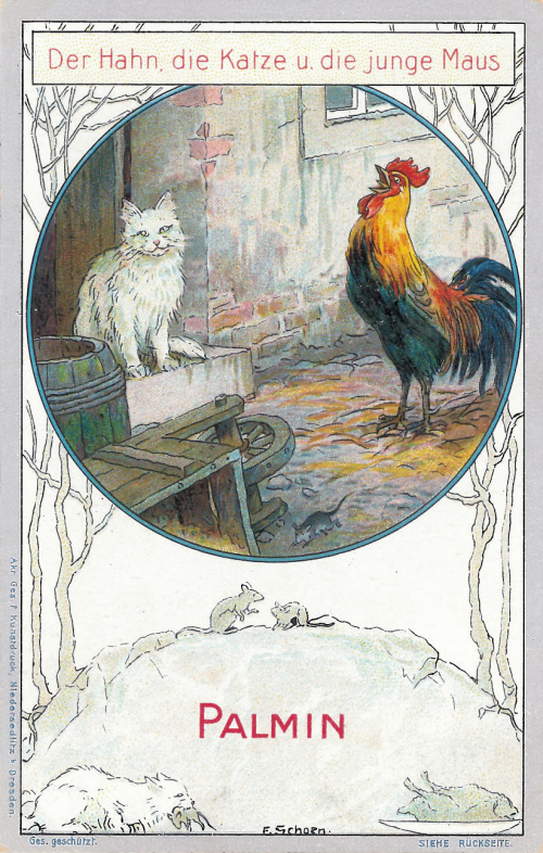 Il gallo il gatto e il topolino ca. 1905 11